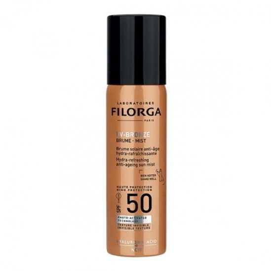 Filorga UV bronze brume solaire visage anti âge SPF50 60ml