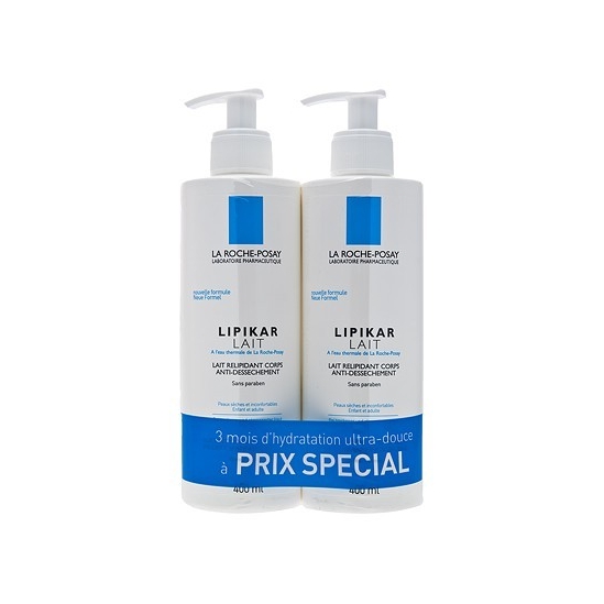 La Roche Posay lipikar lait relipidant 2x400ml