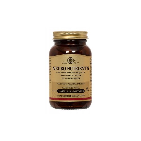 Solgar Neuro-Nutrients vitamines 30 gélules