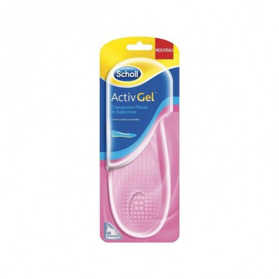 Scholl ActivGel Semelles chaussures plates et ballerines