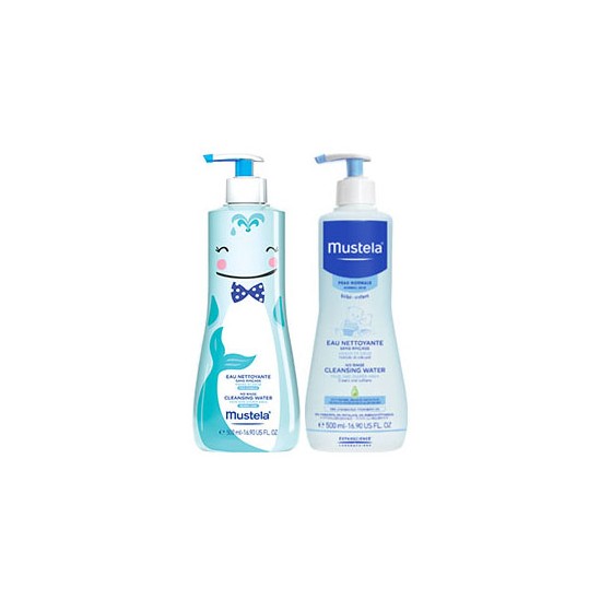 Mustela Eau nettoyante sans rinçage flacons pompe 300ml