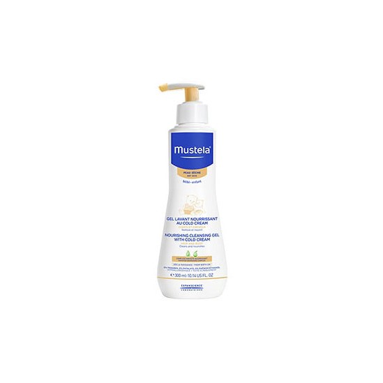 Mustela Gel lavant nourrissant au cold cream flacon pompe 300ml