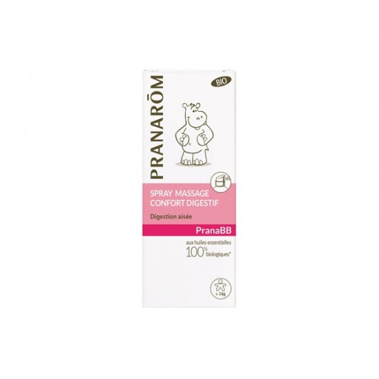 Pranarom Spray massage confort digestif 15ml