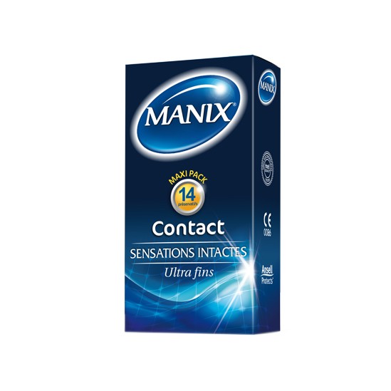 Manix Contact sensations intactes préservatif  boîtes de 14