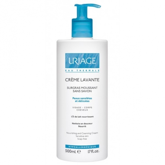 Uriage crème lavante surgras 500ml