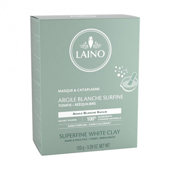 Laino Argile blanche surfine 150g