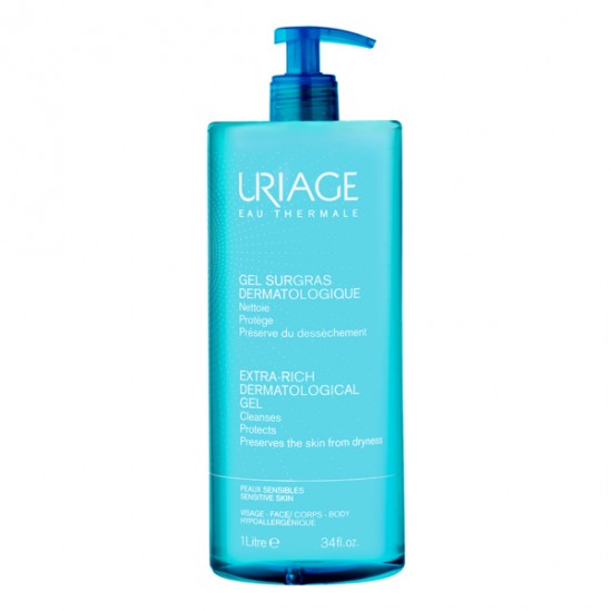 Uriage gem surgras liquide dermatologique flacon 500ml