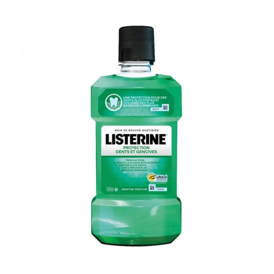 Listerine Protection dents & gencives bain de bouche quotidien 500ml