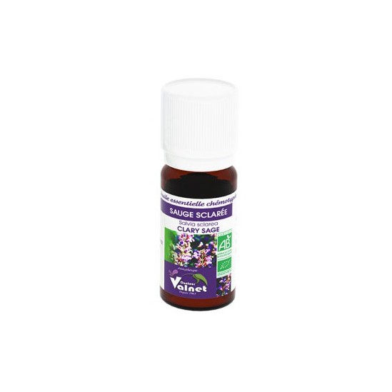 Docteur Valnet sauge sclarée huile essentielle flacon 10ml