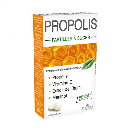 3 Chênes Propolis Pastille 40