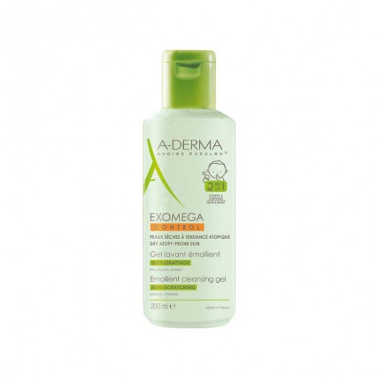 A DERMA EXOMEGA CONT GEL 2/1 200ML