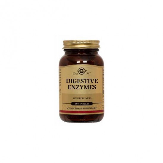 SOLGAR DIGESTIVE ENZYME 100 TBS