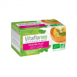 Vitaflor bio tisane ventre plat 18 sachets x1,5g