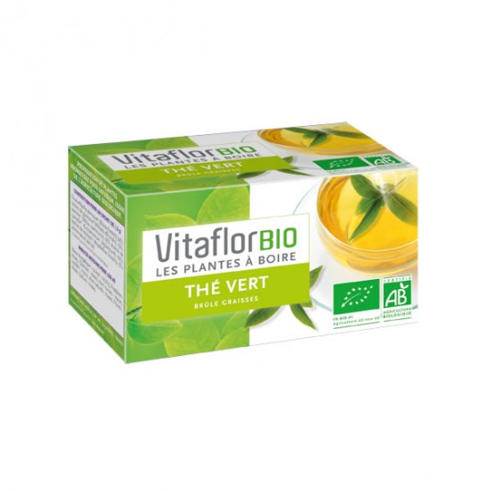 VITAFLOR TISANE THE VERT BIO