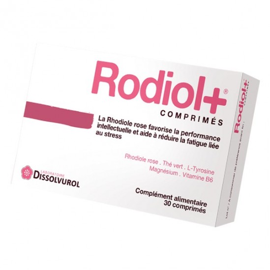 Dissolvurol Rodiol+ complément alimentaire 30 comprimés Dissolvurol Rodiol+ complément alimentaire 30 comprimés