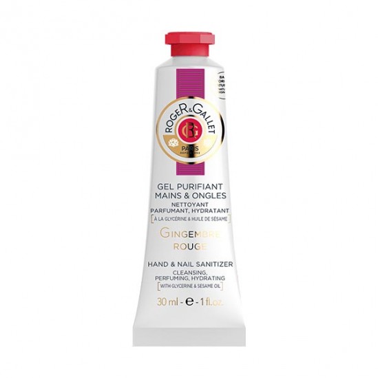 Roger& Gallet gel mains purifiant gingembre rouge 30ml