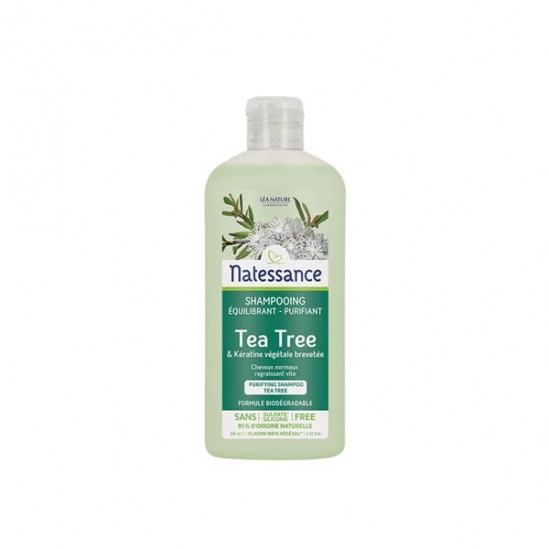 NATESSANCE SHP TEA TREE 250ML