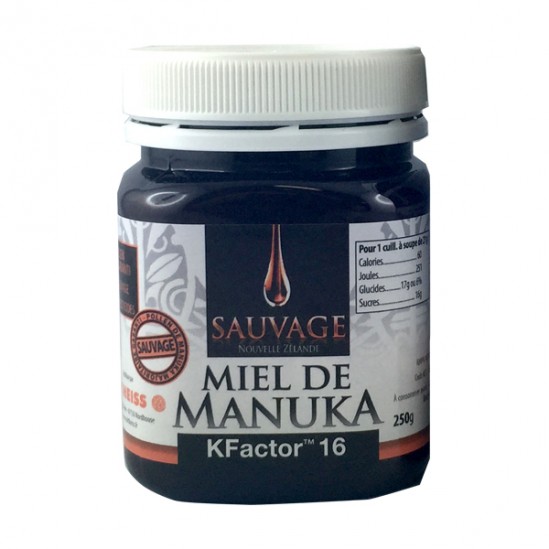 MIEL DE MANUKA 16+ BIO 250G