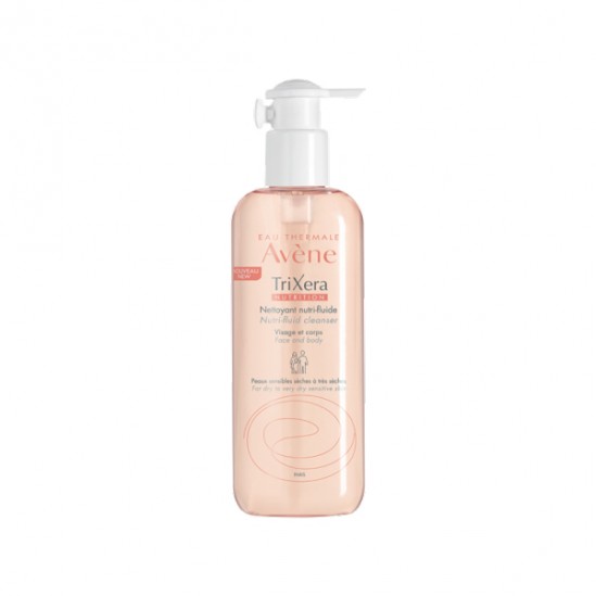 Avène Trixera nutrition nettoyant nutri-fluide flacon 400ml