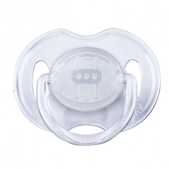 AVENT SUCET SILIC TRANSP 0-6M 2