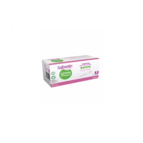 SAFORELLE COTON PROT TAMPON+APPL16