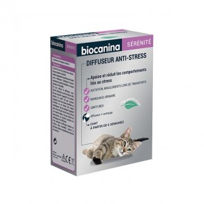 Biocanina diffuseur anti-stress pour chat + recharge 45ml