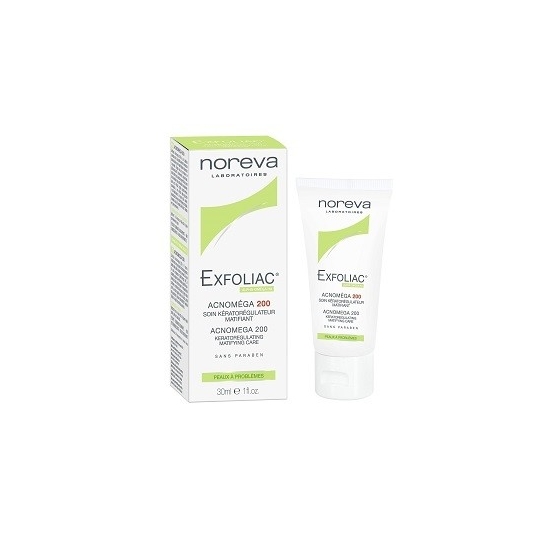 Noreva exfoliac acnomega 200 Soin kératorégulateur 30ml