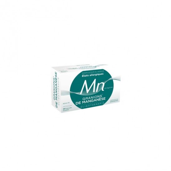 Granions® Manganèse 30 ampoules 2ml