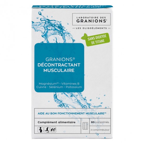 Granions® Décontractant musculaire 60 comprimés