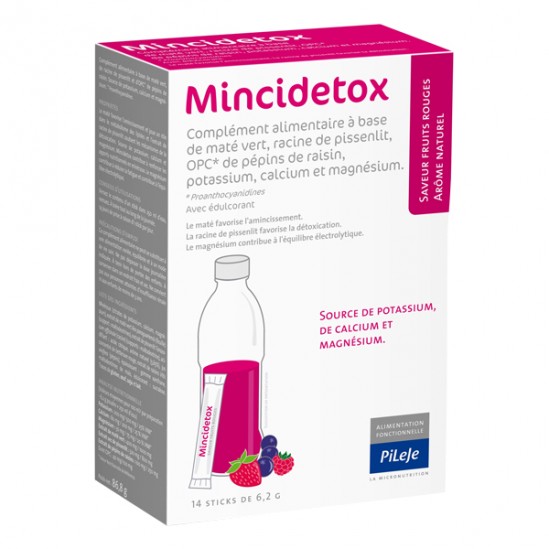 MINCIDETOX PDR FR/RGE STICK 14