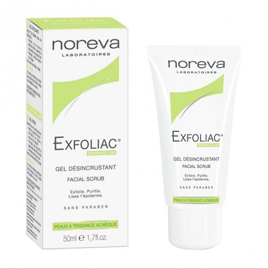 Noreva Exfoliac Gel Désincrustant 50ml