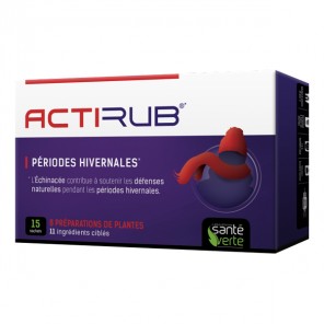 Santé verte actirub 15 sachets