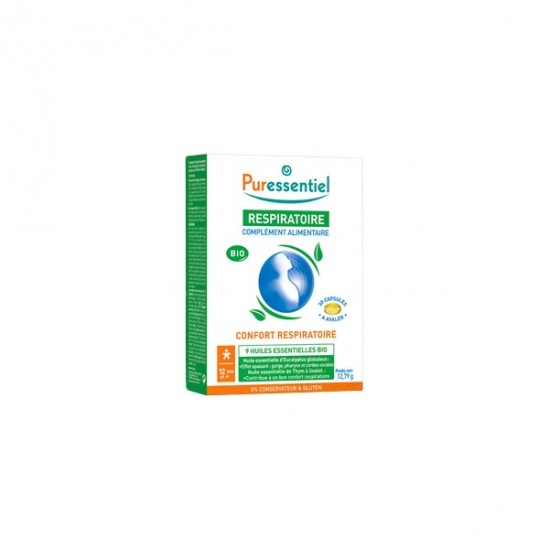 Puressentiel Respiratoire complément alimentaire bio 30 capsules