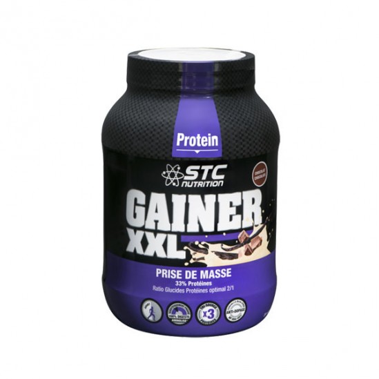 Stc nutrition gainer xxl ratio glucides protéines optimal 2/1 1kg