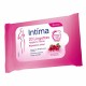 Intima lingettes cranberry paquet de 30