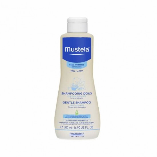 Mustela shampooing doux flacons capsule 500ml