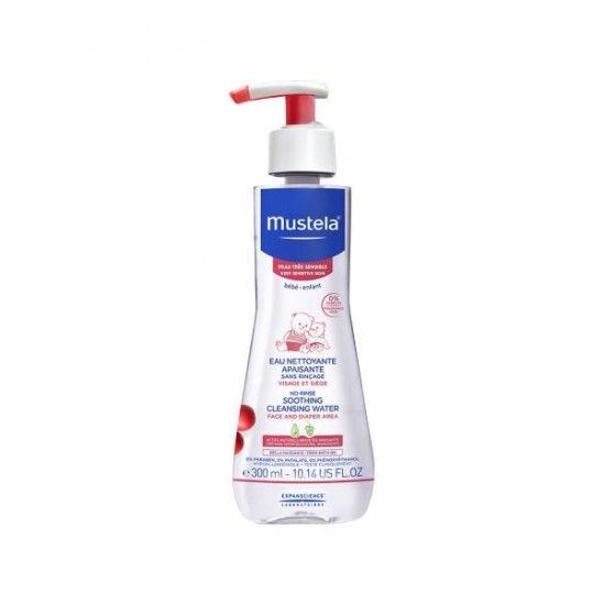 Mustela eau nettoyante apaisante sans rinçage 300ml