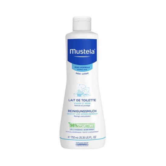 Mustela lait de toilette 750ml