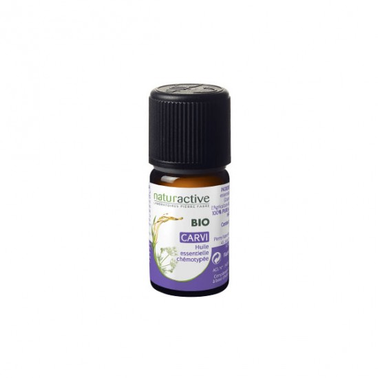 Naturactive carvi huile essentielle bio flacon 5ml