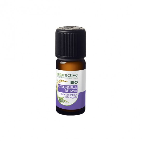 Naturactive citronnelle de java huile essentielle bio flacon 10ml