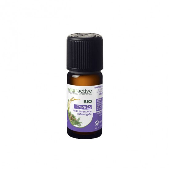 Naturactive cyprès huile essentielle bio flacon 10ml