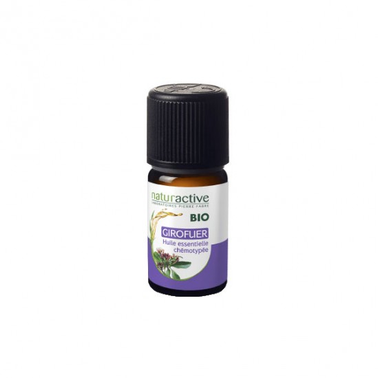 Naturactive giroflier huile essentielle bio flacon 5ml