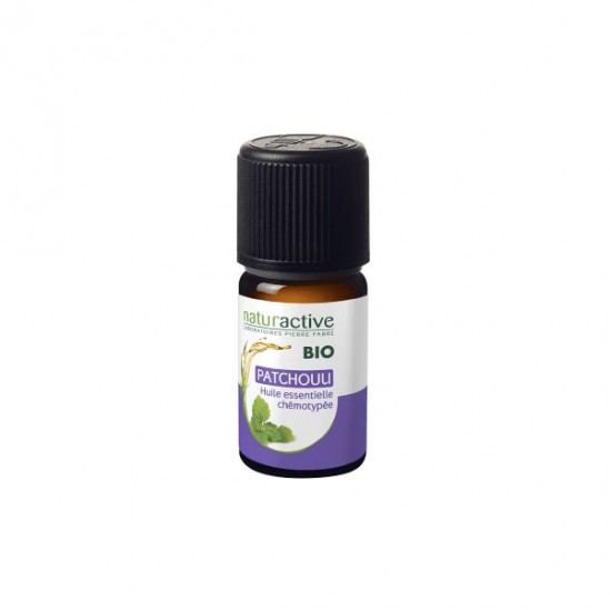 Naturactive patchouli huile essentielle bio flacon 5ml