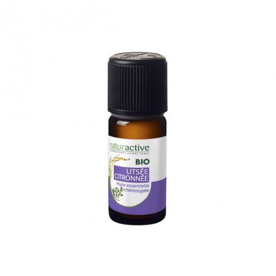 Naturactive litsée citronnée huile essentielle bio flacon 10ml