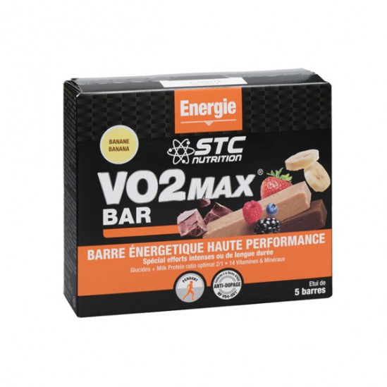 Stc nutrition vo2 max barre énergétique fruits rouges 35g