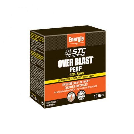 Stc nutrition over blast® perf’ cd sprint gel énergétique 25g