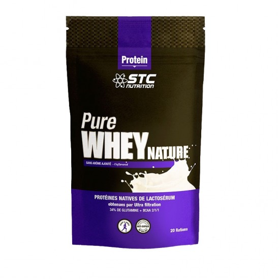 Stc nutrition pure whey nature complément alimentaire 500g