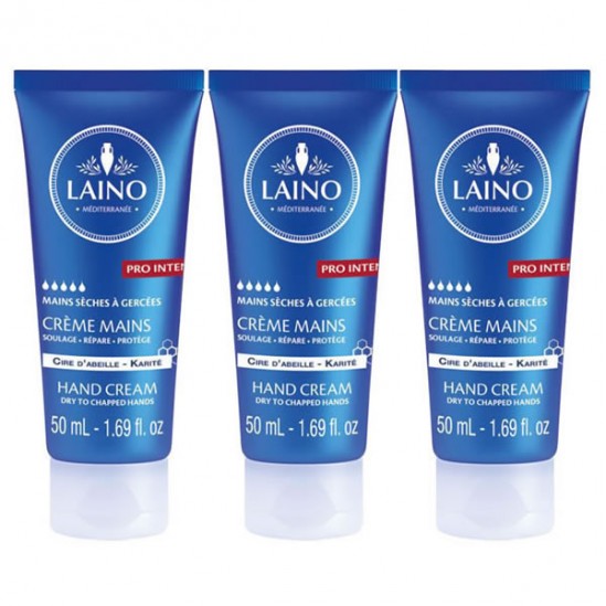 Laino crème mains pro-intense 50ml x3