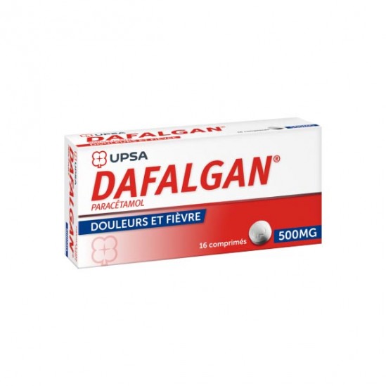 Dafalgan 500mg 16 comprimés