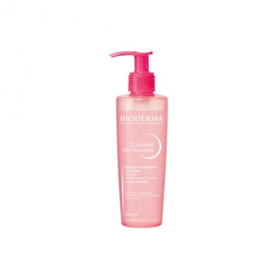 Bioderma créaline gel moussant 200ml